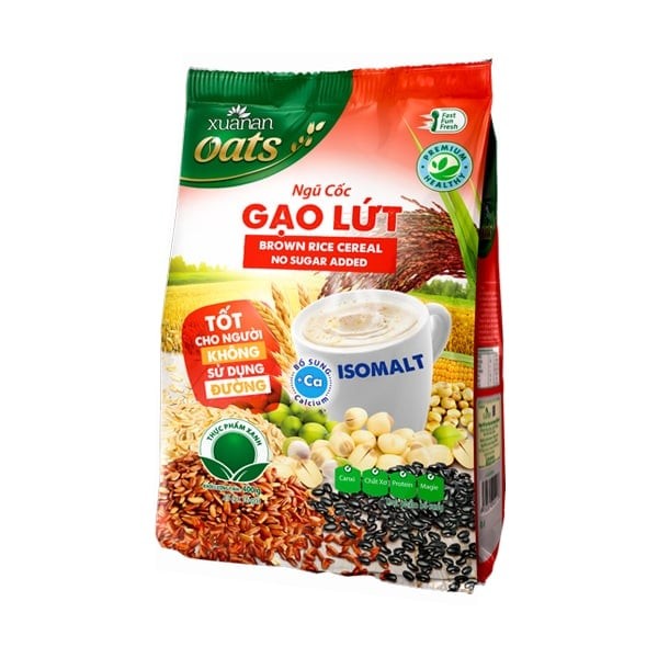 Ngũ cốc Gạo Lứt Xuân An túi 400g ( 16 gói x 25 gam)