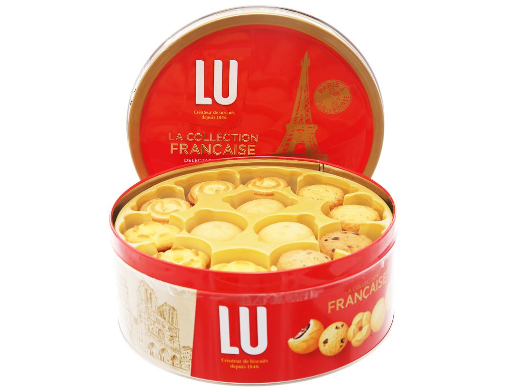 Bánh Cookies thập cẩm Lu 505g,540g/6