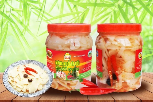 Măng muối ớt dổi Kim Bôi 750g/950g