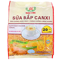 Ngũ cốc sữa bắp canxi Việt Đài 600g/16