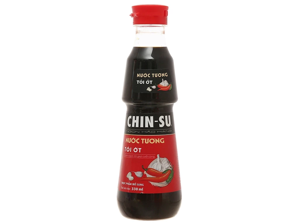 Nước tương chinsu tỏi ớt 330ml