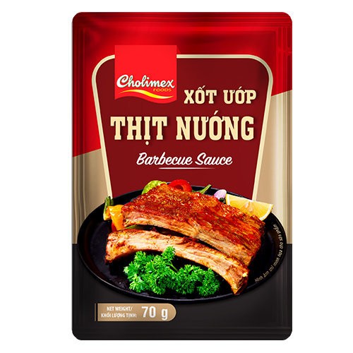 Gia vị Sauce ướp thịt nướng Cholimex 70g