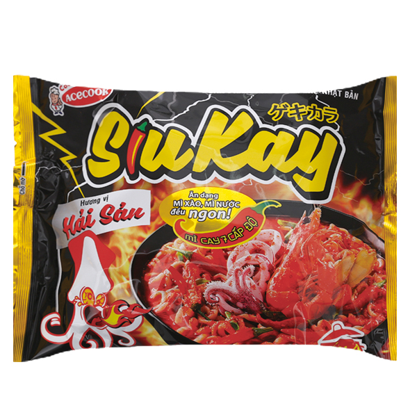 Mì Siukay hải sản 128g