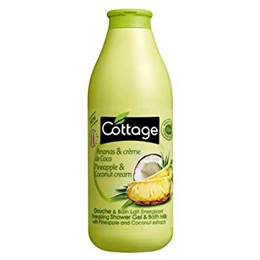 Sữa tắm Pháp Cottage Pineapple& Coconut( dứa và dừa) 750ml/12