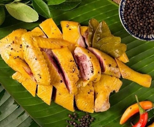 Gà muối túi 500g