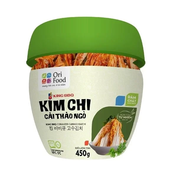 Kim chi cải thảo ngò King BBQ hũ 450g