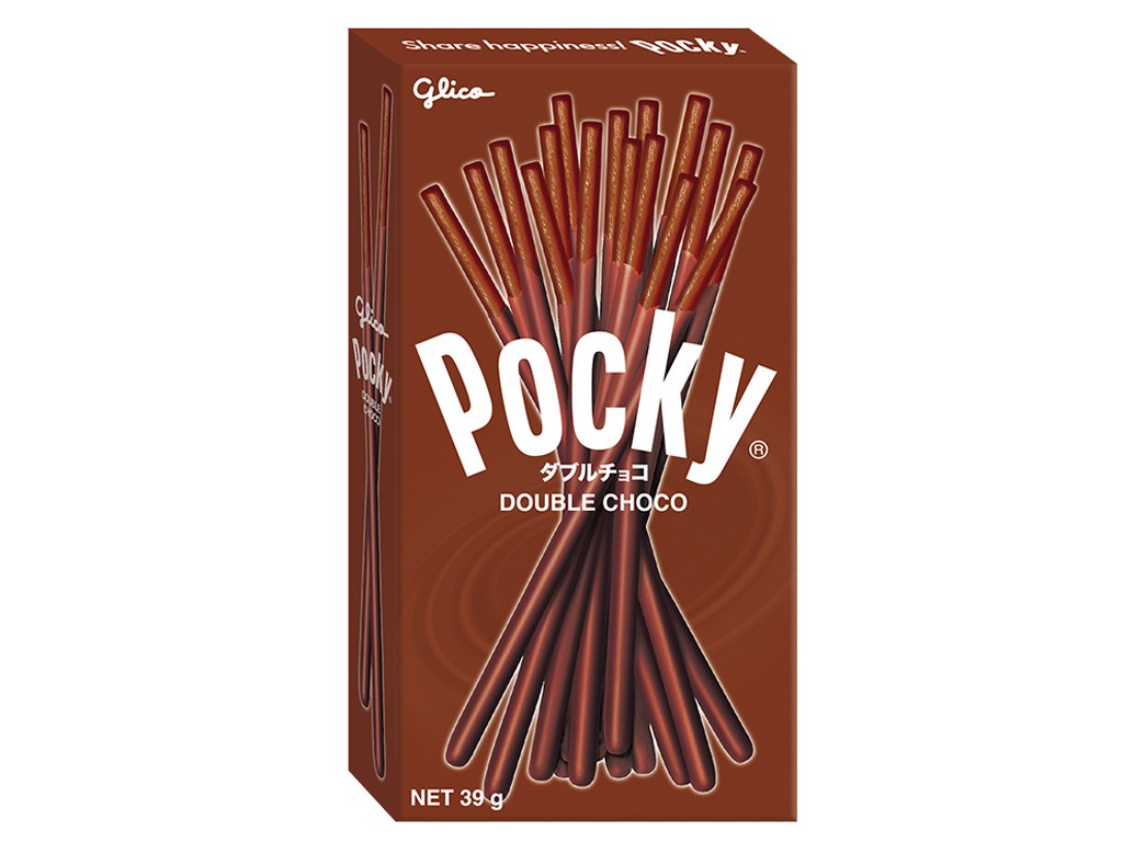 Bánh que Pocky double socola 39g