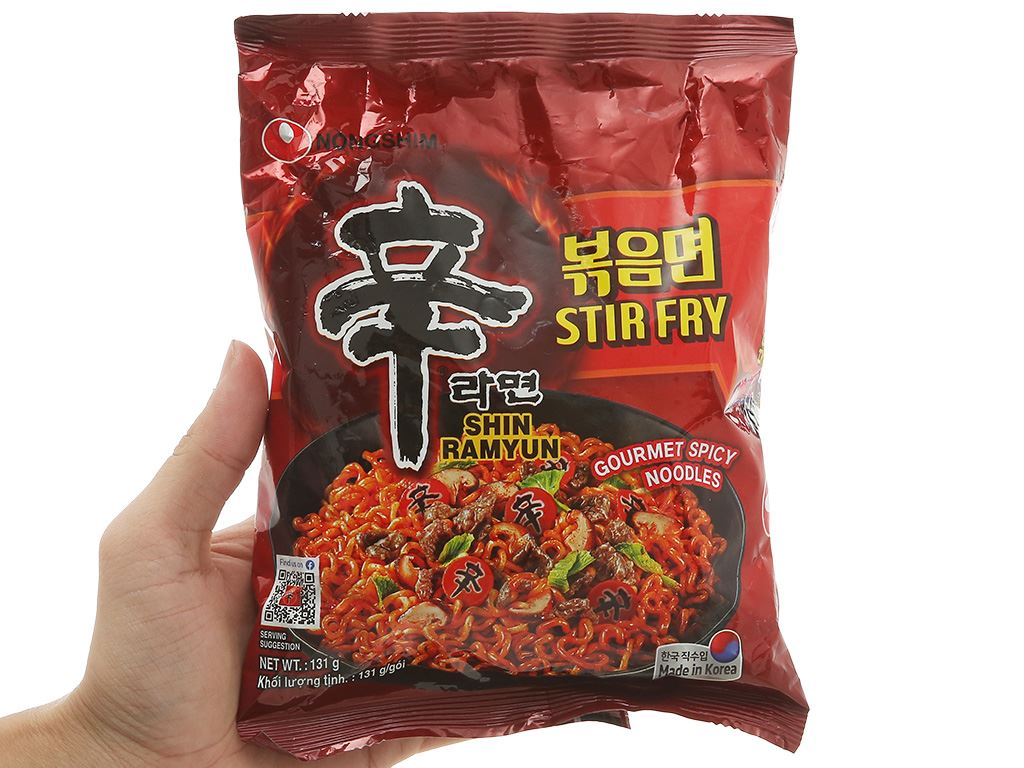 Mì Shin xào khô Nongshim 131g/20