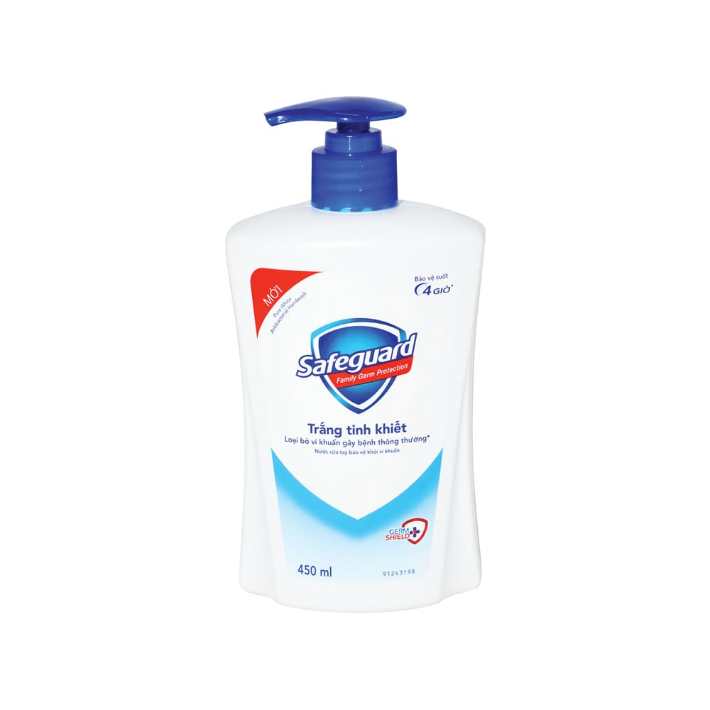 Nước rửa tay Safeguard trắng tinh khiết 450ml