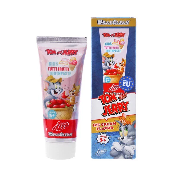 Kem đánh răng Oral Clean Tom & Jerry Tutti Frutti