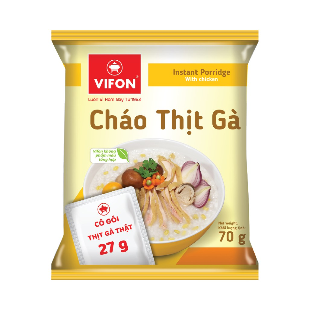 Cháo Thịt Gà (có thịt thật) 70g