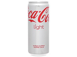 Coca-cola light sleek lon 320ml