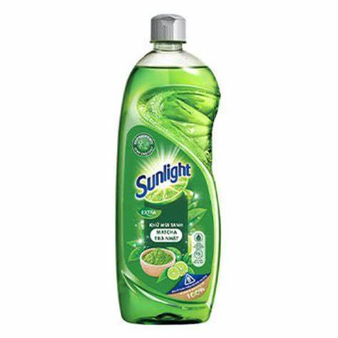 Nước rửa chén Sunlight khử mùi tanh Matcha trà Nhật 750g