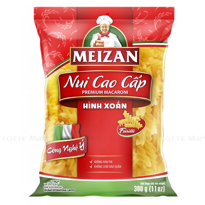 Nui xoắn Meizan 300g/12