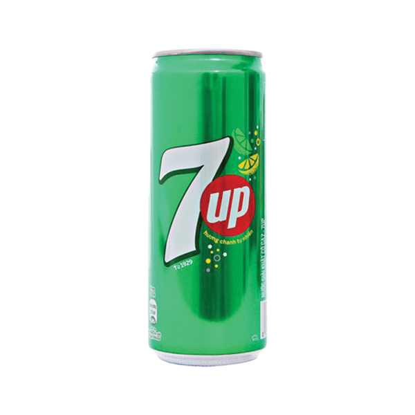 7 Up Sleek lon cao 320ml