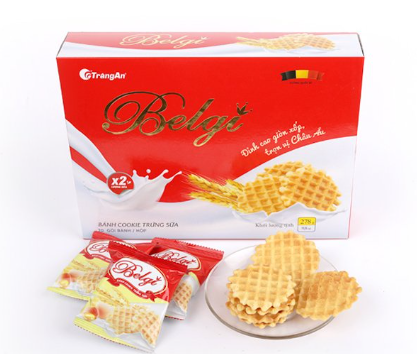 Bánh Belgi trứng sữa 278g/10