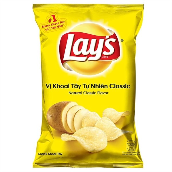 Poca Khoai tây vị Tự nhiên 95g,100g/40