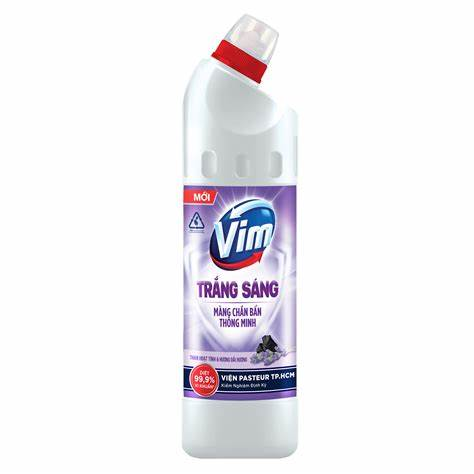 Tẩy Bồn Cầu Vim hương oải hương chai 870ml