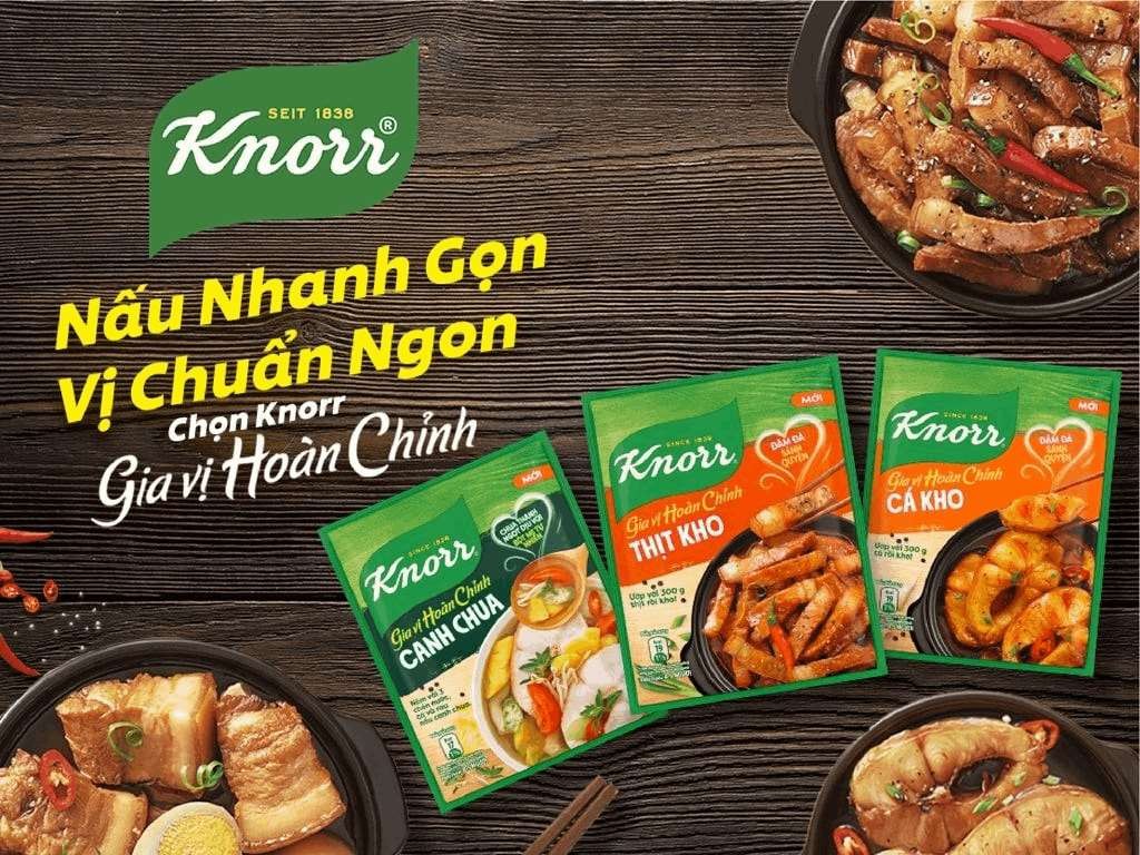 Gia Vị Knorr thịt kho 28g/60