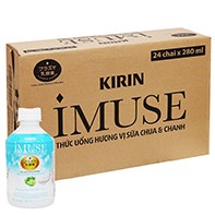 Nước uống Kirin Imuse vị sữa chua và chanh 280ml