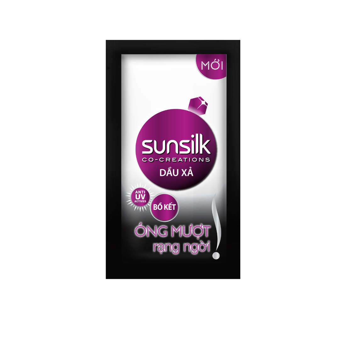 Dầu Xả Sunsilk óng mượt rạng ngời dây 6g*10 gói/60 dây