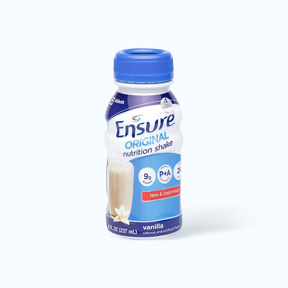 Sữa dinh dưỡng Ensure Original hương vani 237ml – Bổ sung năng lượng, hỗ trợ phục hồi sức khỏe