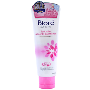 Sữa rửa mặt nữ Bioré Sạch nhờn & Lỗ Chân Lông Nhỏ Mịn 100G