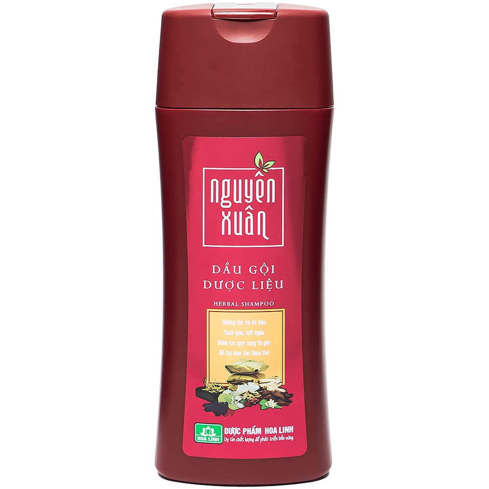 Dầu gội Dược liệu Nguyên Xuân đỏ 200ml