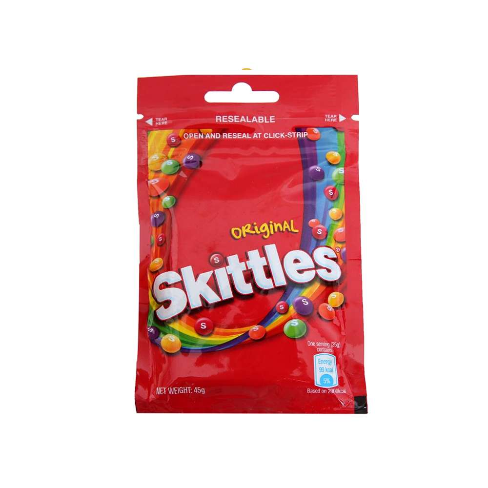 Kẹo trái cây Skittles gói 45g