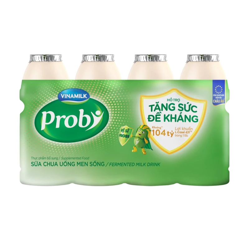 Sữa chua uống Probi đường 130ml*4/6
