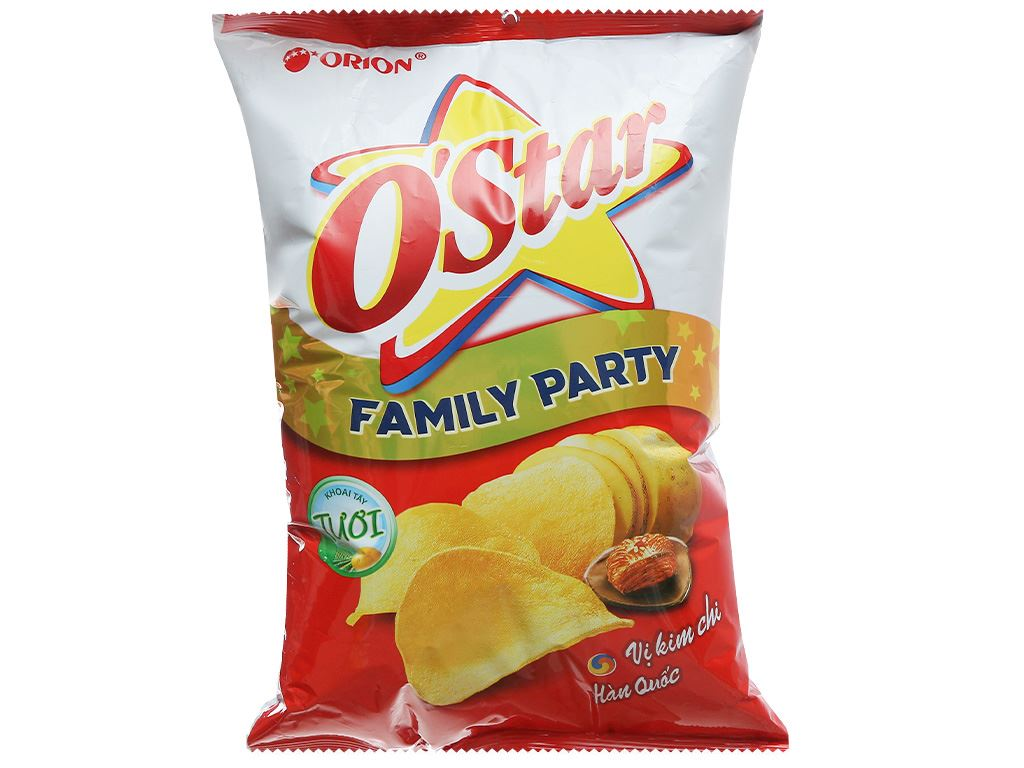 Snack Ostar Family Party vị kim chi 152g