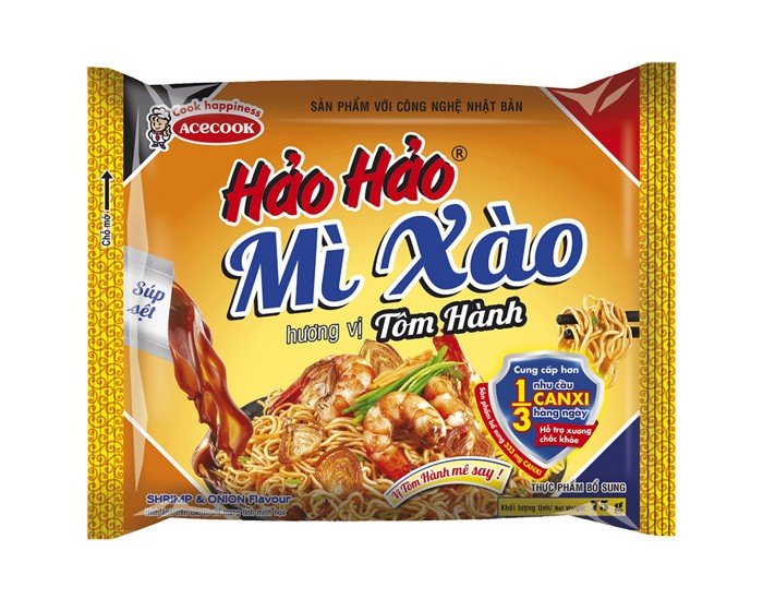 Mì Hảo Hảo xào khô tôm hành 65g/30