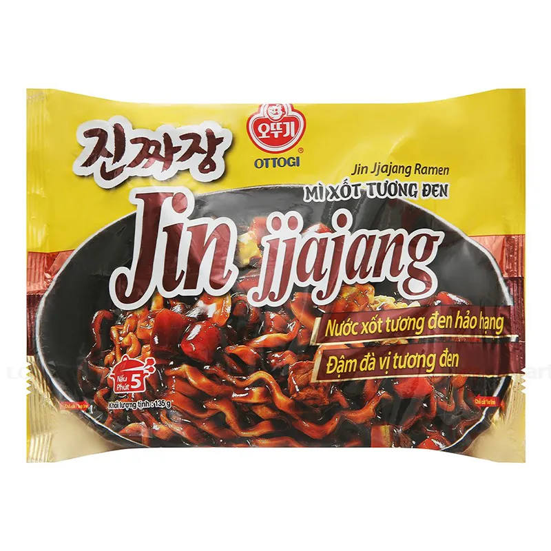 Mì Ottogi xốt tương đen Jin Jjajang Ramen (VN) 135g
