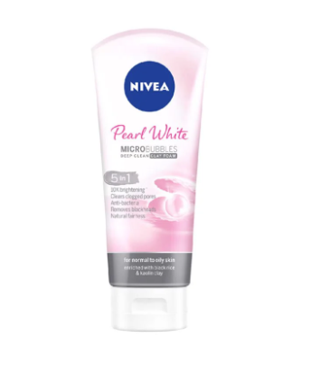 Sữa rửa mặt Nivea Nữ sáng da ngọc trai 100G