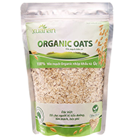 Yến mạch Organic Xuân An túi 400g