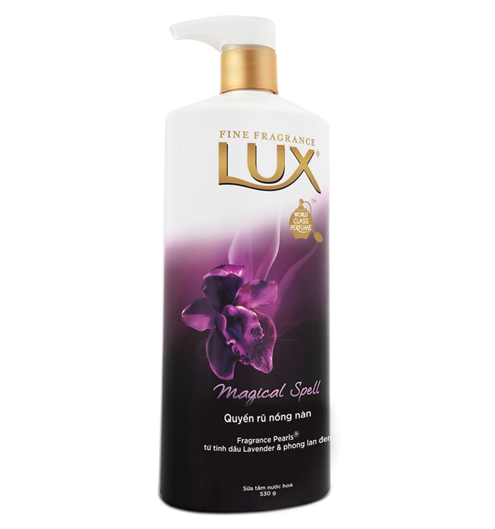 Sữa tắm Lux nước hoa ngây ngất magiccal spell 530g (Phong lan quyến rũ)