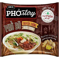Phở Bò Phở Story (có thịt) gói x131gr
