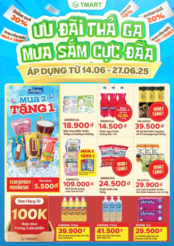 Chương trình khuyến mãi kỳ 14/06/2025 - 27/06/2027 (trừ mô hình Best Price)