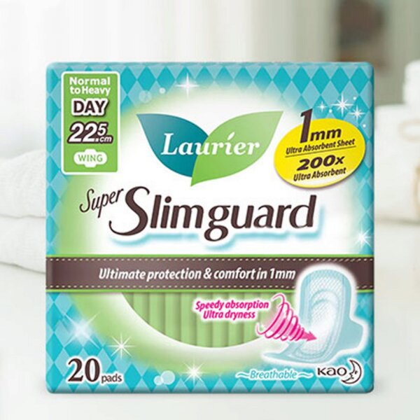 Băng vê sinh Laurier siêu mỏng 1mm 22.5cm 20 miếng