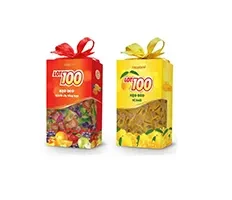 Kẹo dẻo trái cây Taiyou hộp giấy 250g xanh
