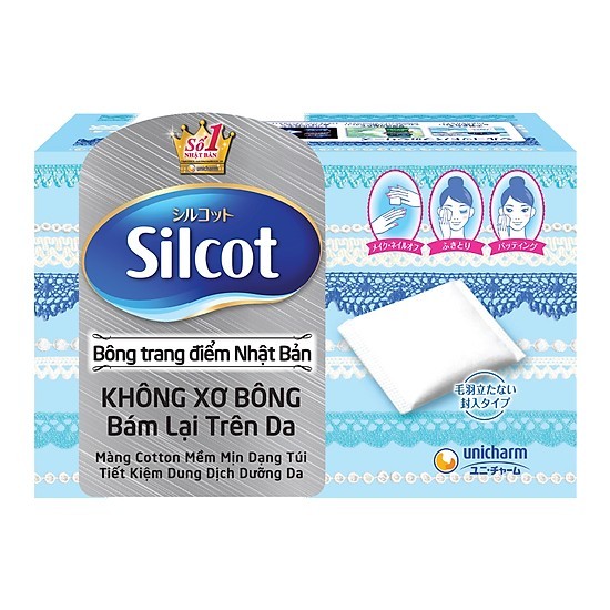 Bông tẩy trang Silcot 66M