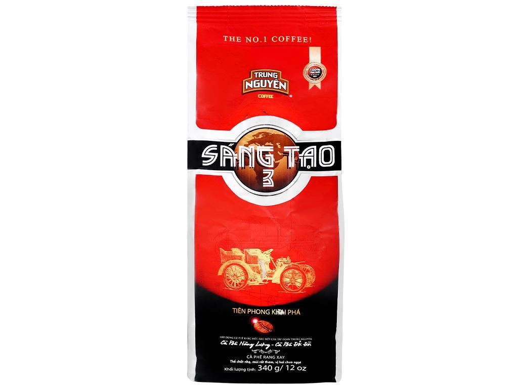 Cafe sáng tạo 3 Trung nguyên 340 gam