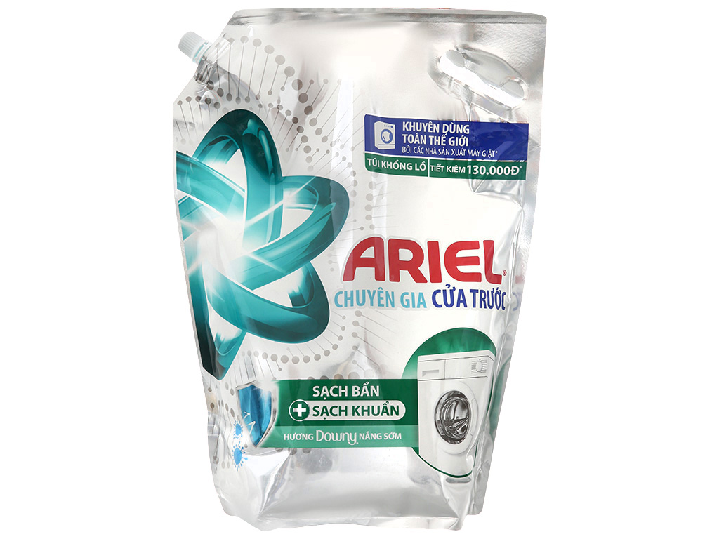 Nước giặt Ariel cửa trước hương Downy nắng sớm túi 3.05kg