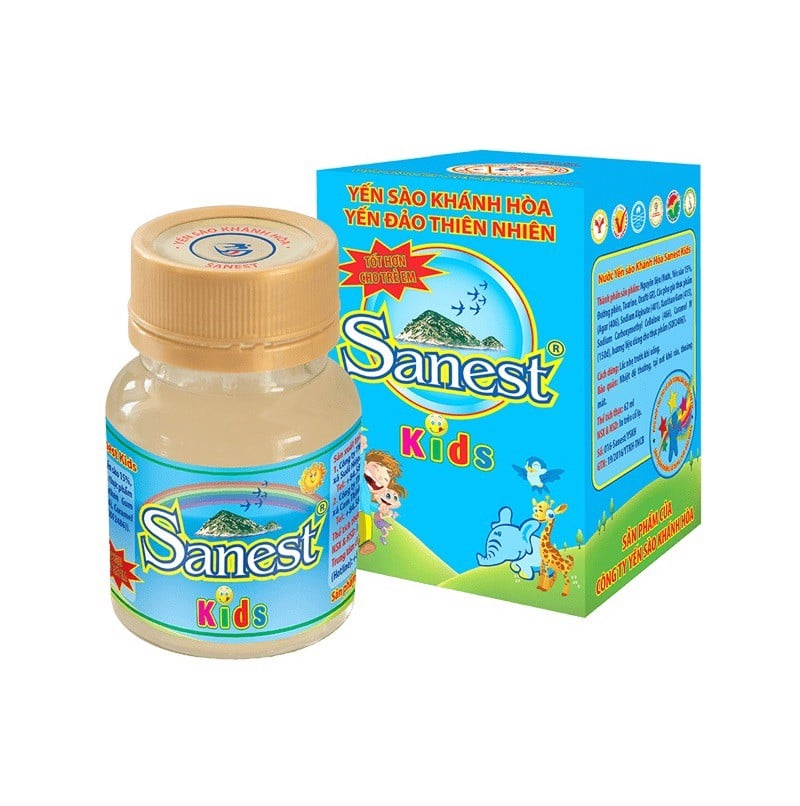 Nước yến sào Khánh Hòa Sanest Kids 62ml