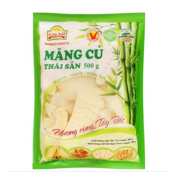 Măng củ thái sẵn 500g