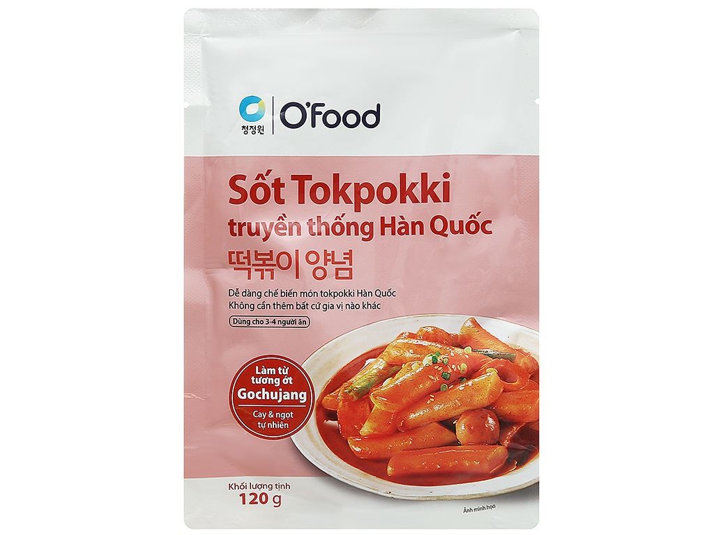 Sốt tokpokki truyền thống O'food 120g/20