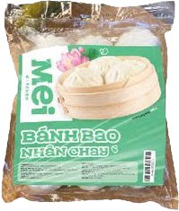 Bánh bao Chay Chiên túi 12 cái Mei Kitchen 300g