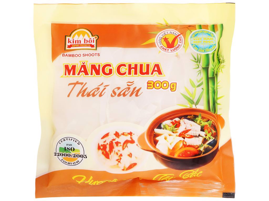 Măng chua thái sẵn 300g
