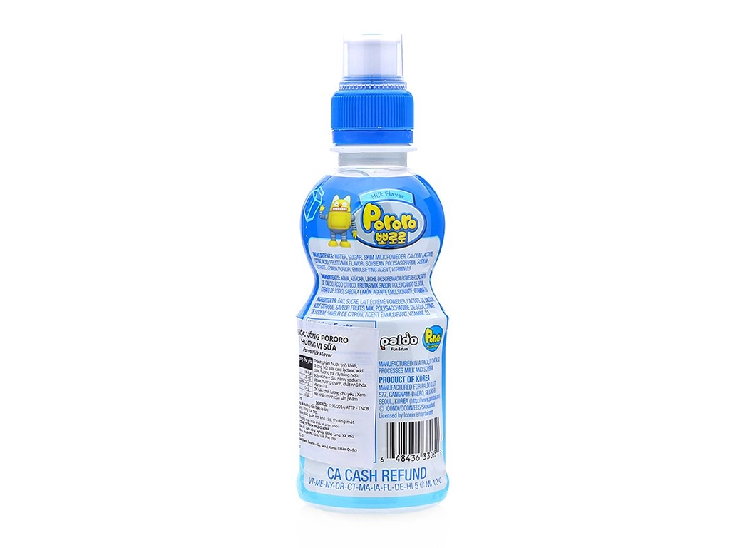Sữa Trái Cây Pororo vị sữa 235ml/24