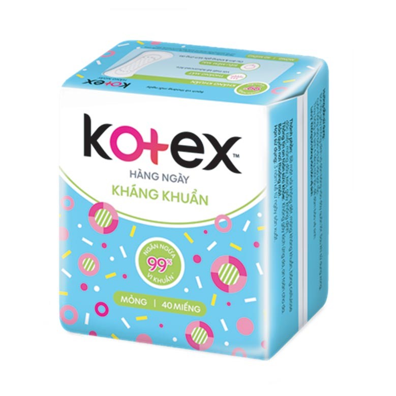 Kotex hàng ngày hương tự nhiên kháng khuẩn 40M